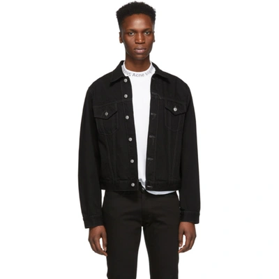 Acne Studios 1998 Overdyed-denim Jacket In Black