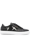 Axel Arigato Embroidered Logo Low-top Sneakers In Black