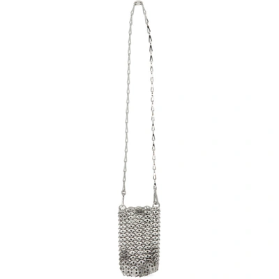 Paco Rabanne Silver Mini Iconic 1969 Bag In 040 Silver