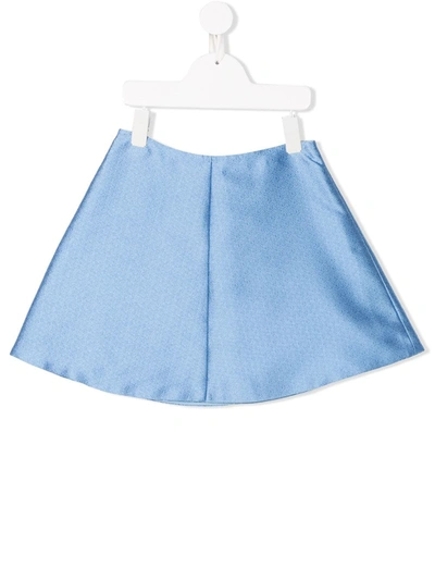 Señorita Lemoniez Kids' Delta Skirt In Blue