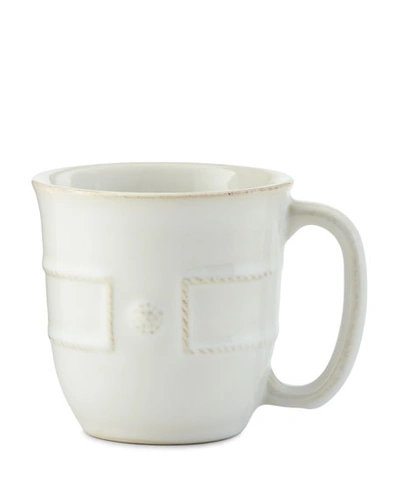 Juliska Berry & Thread French Panel Cofftea Cup - Whitewash