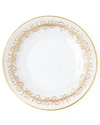 Neiman Marcus Oro Bello Dinner Plates, Set Of 4 In Clear/gold