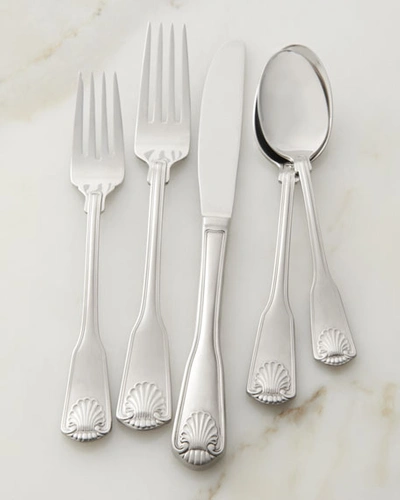 Towle Silversmiths 45-piece London Shell Flatware Service In Silver