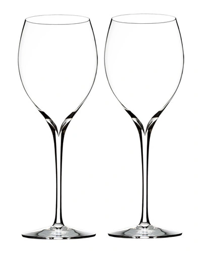 Waterford Crystal Elegance Chardonnay Wine Glasses, Set Of 2 In Clear