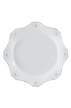 Juliska Berry & Thread Twilight Grey Scalloped Dessert/salad Plate - 100% Exclusive In Whitewash