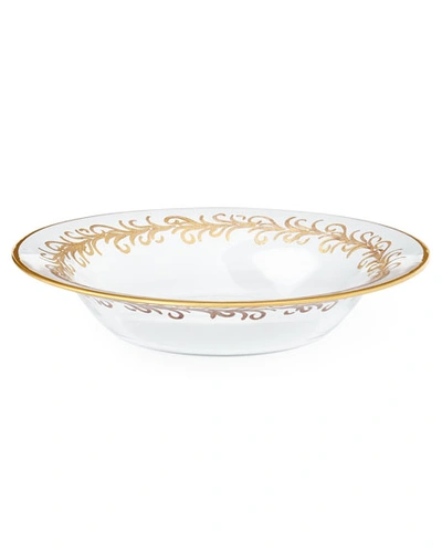 Neiman Marcus Oro Bello" Soup Bowls, Set Of 4" In Clear/gold