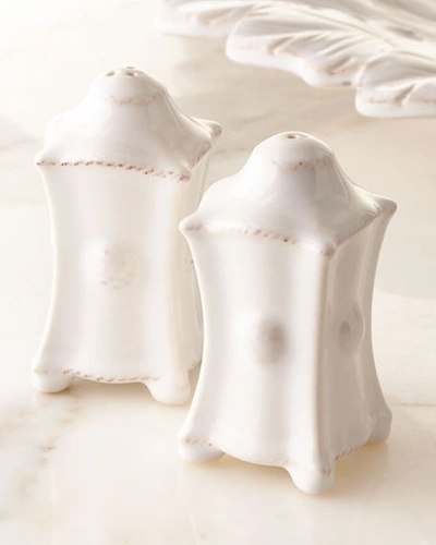 Juliska Berry & Thread Whitewash Salt & Pepper Set