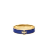 Tory Burch Kira Enameled Bracelet In Tory Gold/nautical Blue