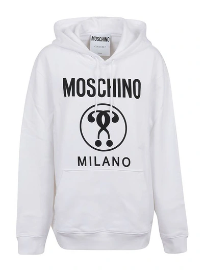 Moschino Swetshirt In White