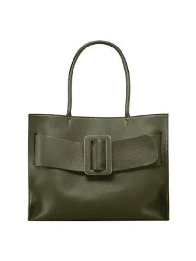 Boyy Bobby Belted Top Handle Tote Bag In Olive