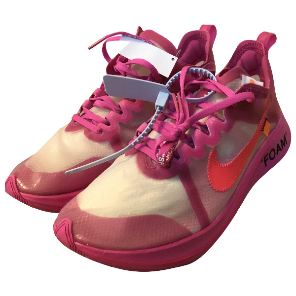 off white pink trainers