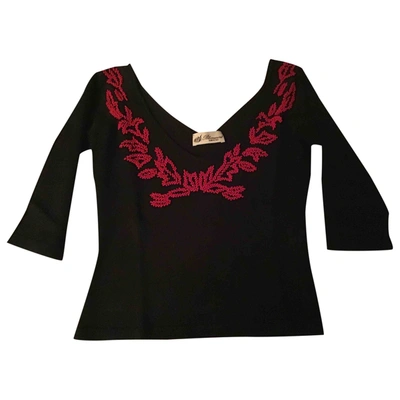 Pre-owned Blumarine Knitwear In Black