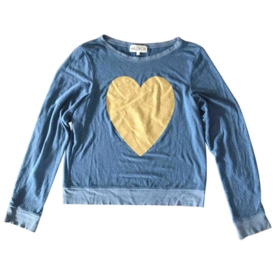 Pre-owned Wildfox Blue Polyester Knitwear