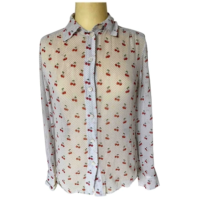 Pre-owned Marc By Marc Jacobs Shirt In White