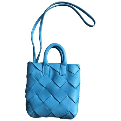 Pre-owned Bottega Veneta Turquoise Leather Bag Charms