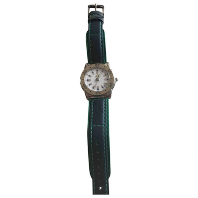 Pre-owned Adidas Originals Watch In Green