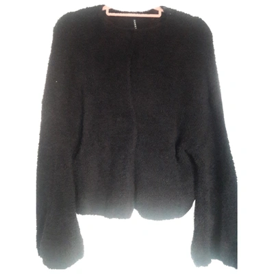 Pre-owned Liviana Conti Wool Jacket In Black