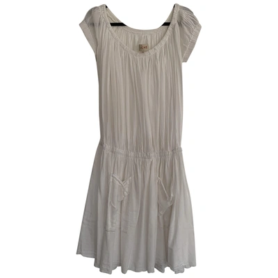 Pre-owned Hache Mid-length Dress In White