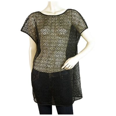 Pre-owned Ted Baker Tunic In Black