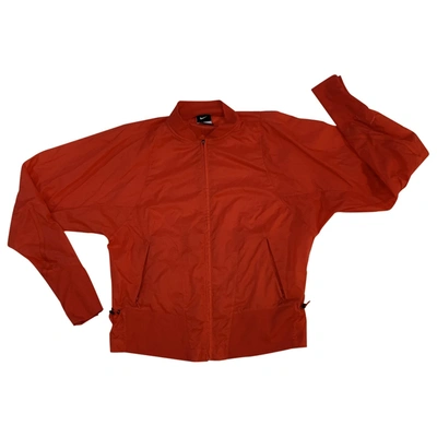 Pre-owned Nike Short Waistcoat In Red