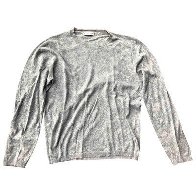 Pre-owned Etro Grey Cotton Knitwear & Sweatshirt