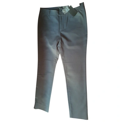Pre-owned Raoul Trousers In Anthracite