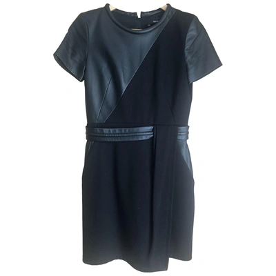 Pre-owned The Kooples Fall Winter 2019 Mini Dress In Black