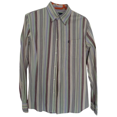 Pre-owned Trussardi Shirt In Green