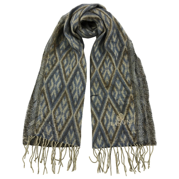 PreOwned Lanvin Cashmere Scarf ModeSens