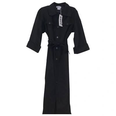 Pre-owned Hope Black Linen Dress