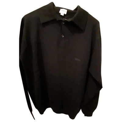 Pre-owned Armani Collezioni Black Wool Knitwear & Sweatshirts
