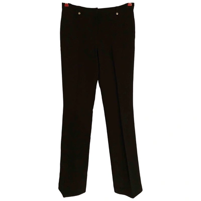 Pre-owned Anine Bing Trousers In Black