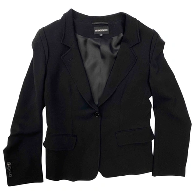 Pre-owned Ann Demeulemeester Black Viscose Jacket