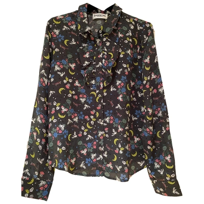 Pre-owned Essentiel Antwerp Silk Shirt In Multicolour