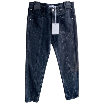Pre-owned Givenchy Straight Jeans In Black