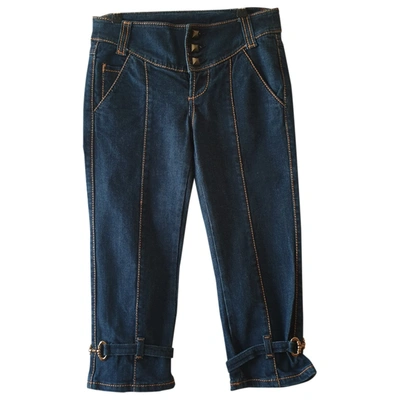 Pre-owned Iceberg Short Trousers In Blue