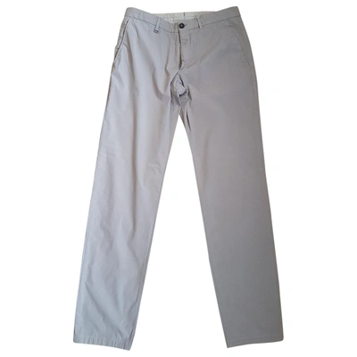 Pre-owned Ermenegildo Zegna Trousers In Grey