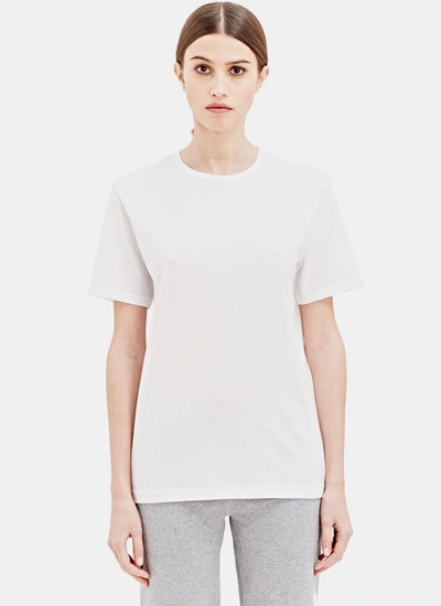 Sunspel Men's Short Sleeved Crew Neck T-shirt In White