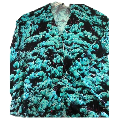 Pre-owned Mary Katrantzou Silk Cardigan In Multicolour