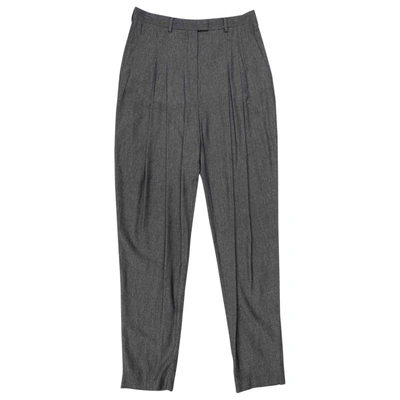 Pre-owned Maison Margiela Trousers In Grey