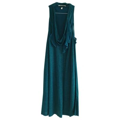 Pre-owned Vanessa Bruno Linen Mid-length Dress In Blue