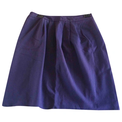 Pre-owned Marella Mid-length Skirt In Purple
