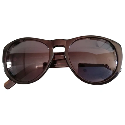 Pre-owned Dries Van Noten Brown Sunglasses