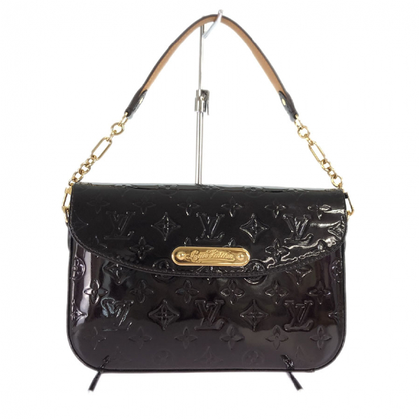 Pre-Owned Louis Vuitton Purple Patent Leather Handbag | ModeSens