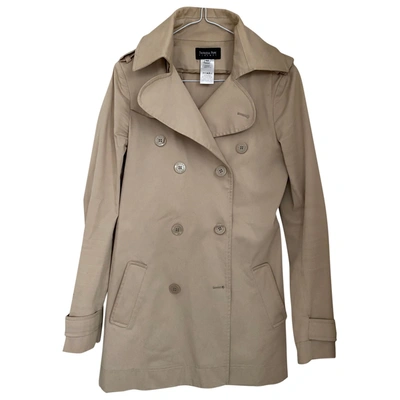 Pre-owned Patrizia Pepe Trench Coat In Beige