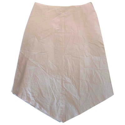 Pre-owned Joseph Mid-length Skirt In Pink