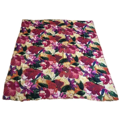 Pre-owned Moncler Silk Handkerchief In Multicolour