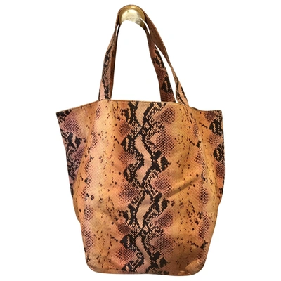 Pre-owned Tatoosh Leather Handbag In Orange