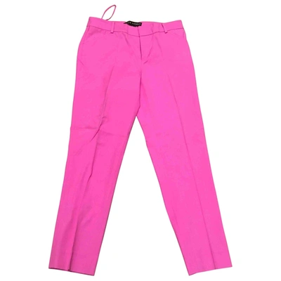 Pre-owned Ralph Lauren Straight Pants In Pink