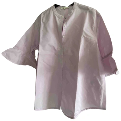 Pre-owned Maje Spring Summer 2019 Shirt In Pink
